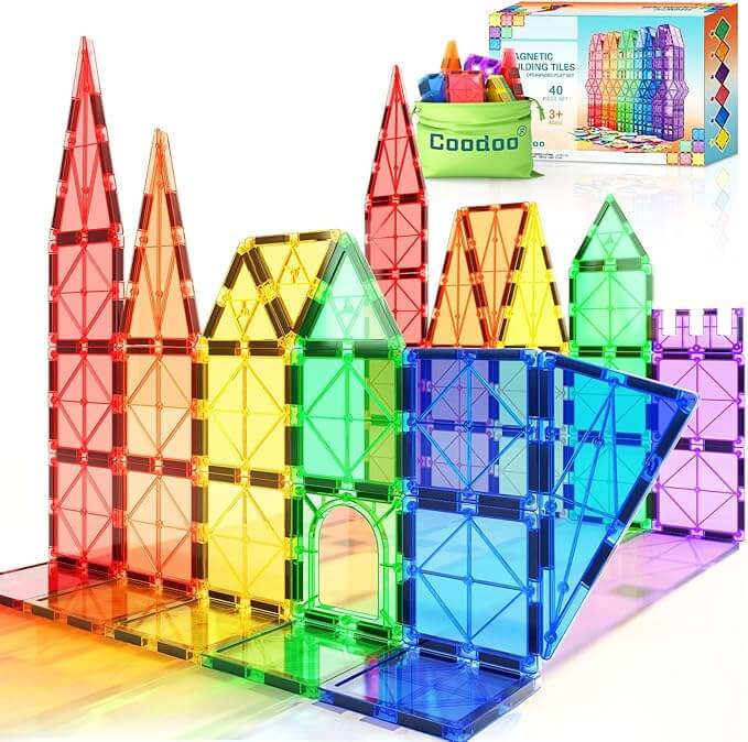 Magnetische Fliesen Kinderspielzeug – 58% Rabatt