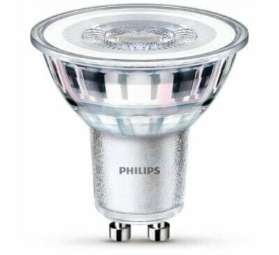 Philips LED Classic GU10 Lampe: Energiesparende Beleuchtung, warmweißes Licht, hohe Qualität im 6er-Pack.