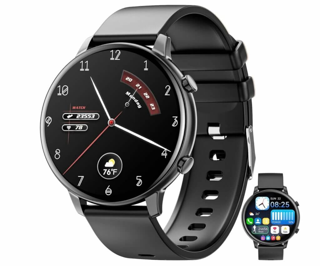 Hwagol Smartwatch für Damen und Herren – 50% Rabatt