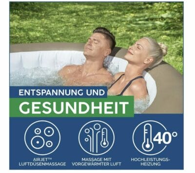 Entspannung pur zuhause: Bestway Palm Springs Whirlpool für ultimatives Wellness-Erlebnis!