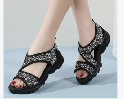 Stylische und bequeme Orthopädische Slide Sport Sandalen für den Somme