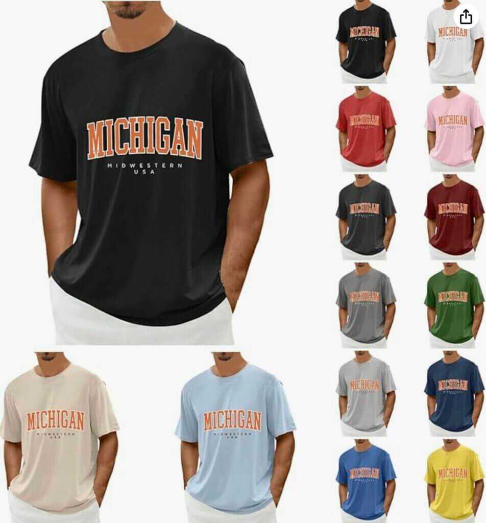 Herren Oversized T-Shirt – 50% Rabatt