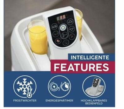Genieße Luxus zu Hause: Bestway LAY-Z-SPA Whirlpool Palm Springs AirJet. Entspannung garantiert!
