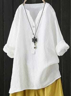 Musselin Bluse mit Oversized-Schnitt für optimalen Komfort