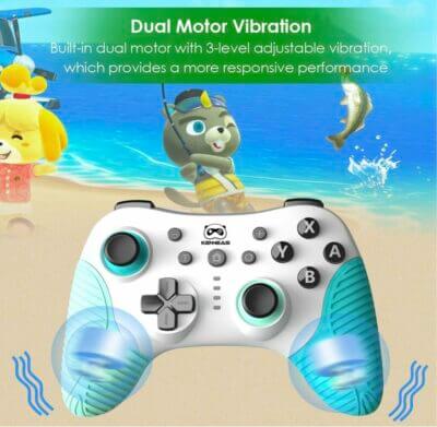 Wireless Switch Pro Controller mit Dual Motor Vibration