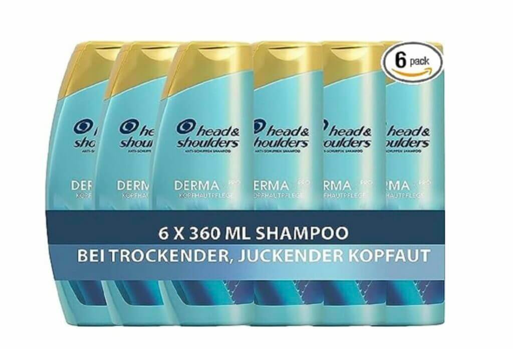 Head & Shoulders DERMAXPRO Hydra Pflege 6 x 360 ml – 57% Rabatt