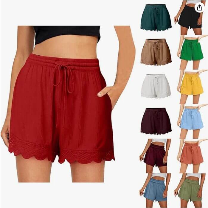 KONG JIMFAN Kurze Hose Damen – 50% Rabatt