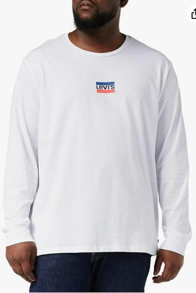 Levi’s Herren Long-Sleeve Standard Graphic Tee T-Shirt – nur 8,00 €