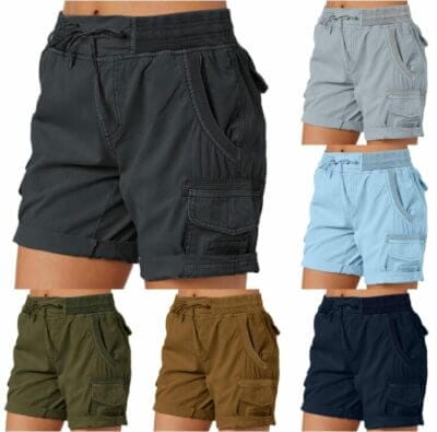 Damen Shorts für den Sommer aus hochwertiger Baumwolle