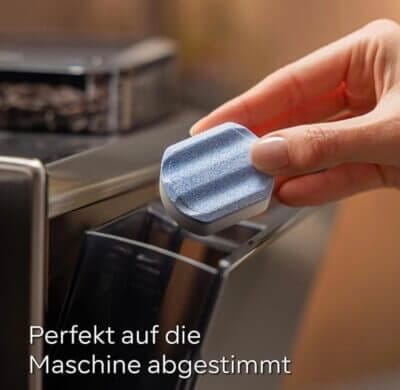 Siemens Entkalkungstabletten Anwendungsbeispiel