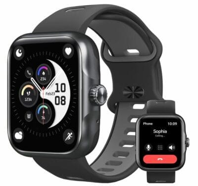 anyloop Smartwatch Herren Damen mit Telefonfunktion