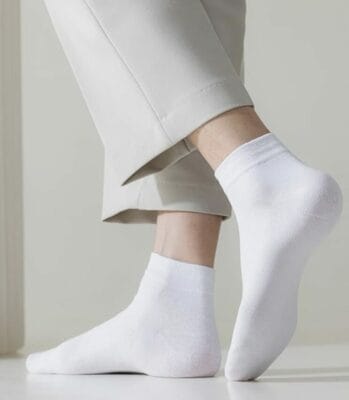 6 Paar Sneaker Socken in weiß