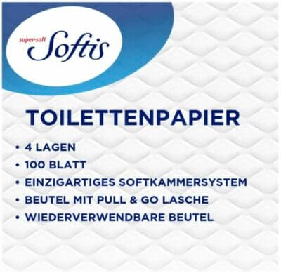Super Soft Softies Toilettenpapier Eigenschaften