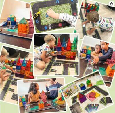 Kinderspielzeug Straßenbau