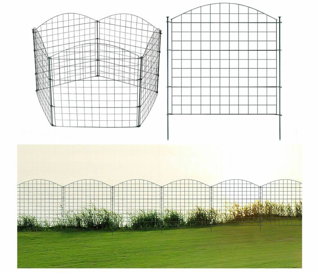 Hebitod Teichzaun Gartenzaun-Set – 30% Rabatt