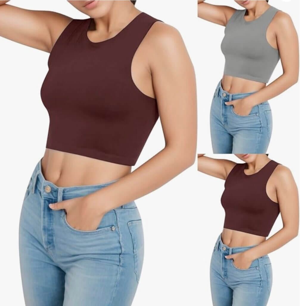 Bauchfreies Damen Top – 50% Rabatt