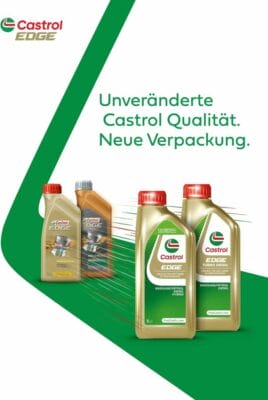 Castrol EDGE neue Verpackung