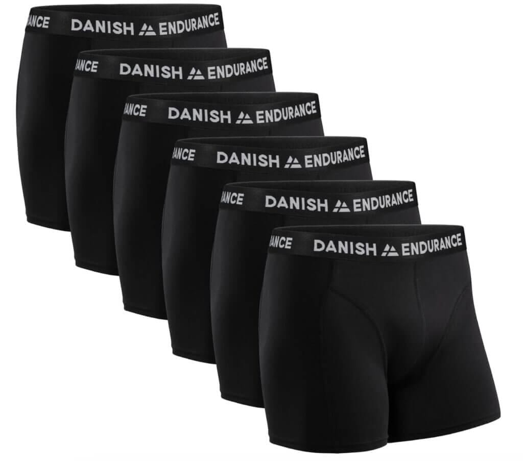 DANISH ENDURANCE Boxershorts 6er Pack – 34% Rabatt