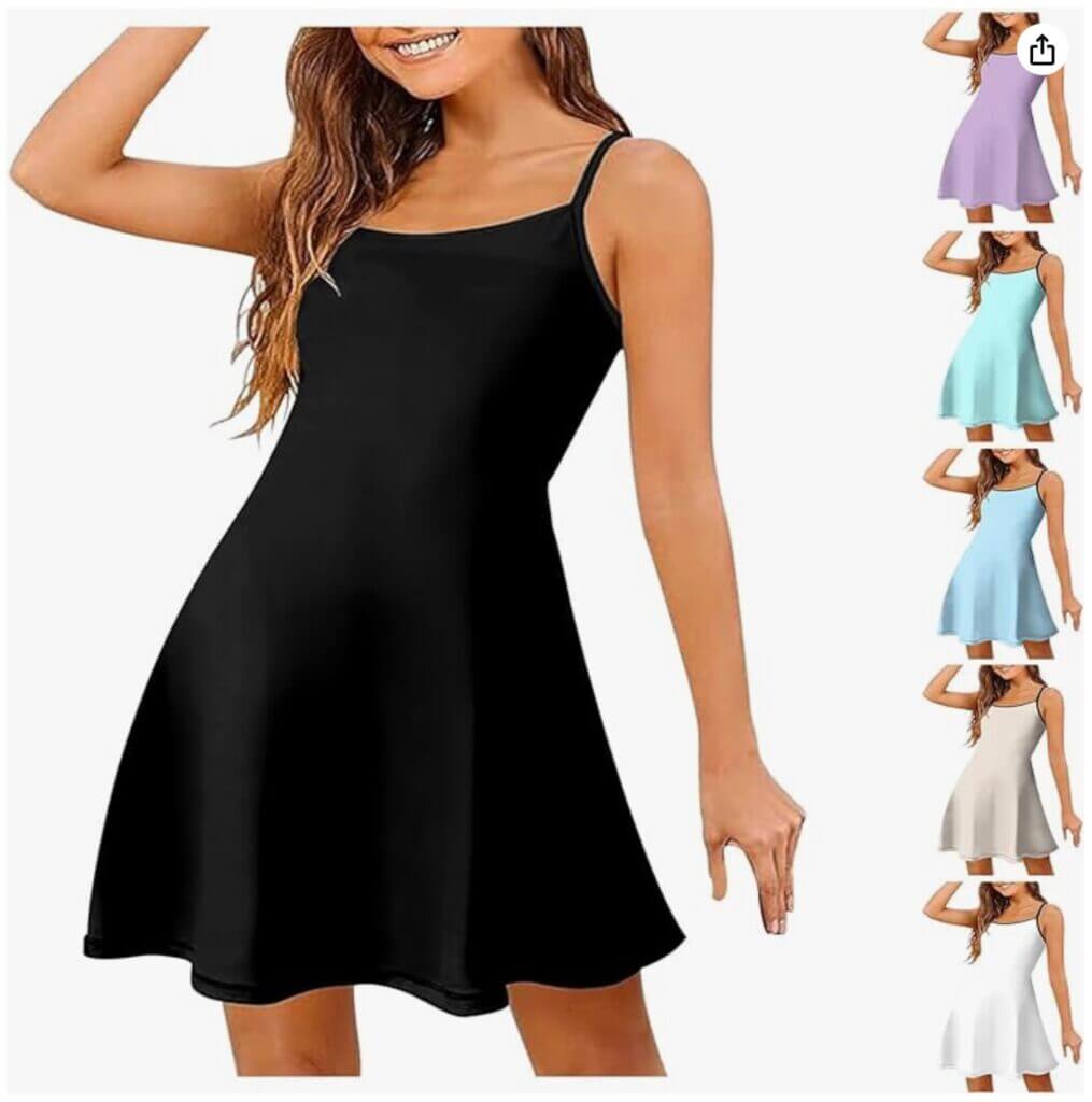 Damen Sommer Trägerkleid – 50% Rabatt