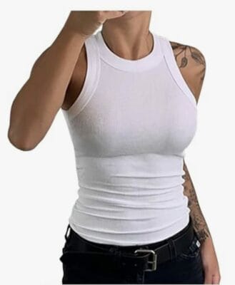 Damen Tank Top weiß