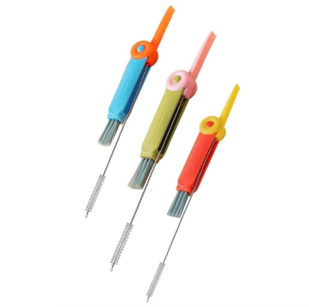 3-in-1 Multifunktionale Reinigungsbürste 3 Stück – 50% Rabatt