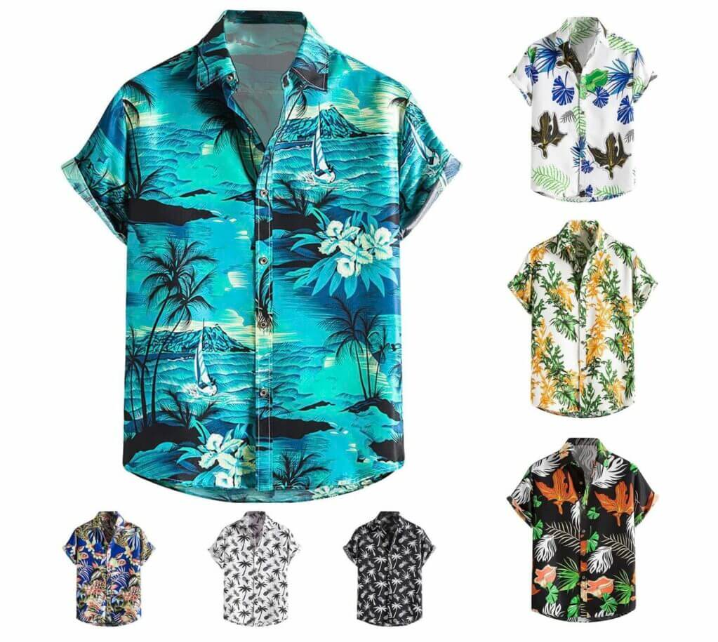 Hawaii Hemd für Männer – 60% Rabatt