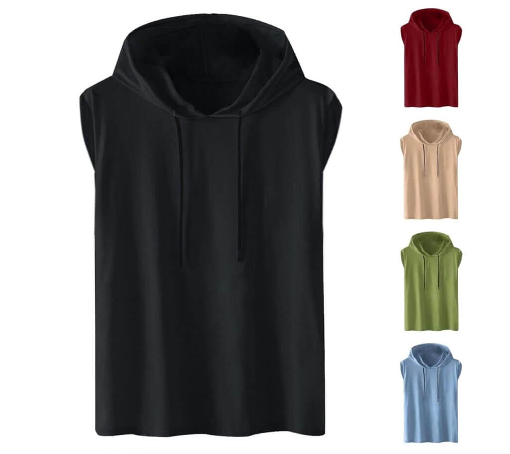 Tank Top Hoodie – 60% Rabatt