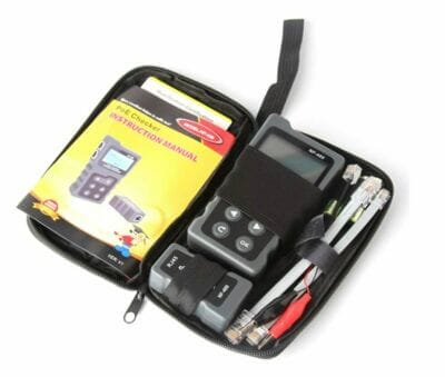 Netzwerk Kabeltester Zuverlässiger Hancaner Netzwerk Kabeltester: RJ45, PoE Checker, LAN-Überprüfung.