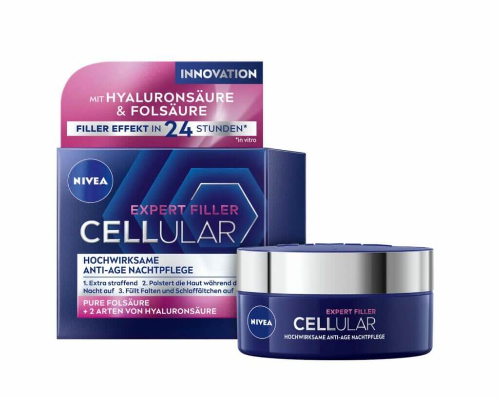 NIVEA Cellular Expert Filler Anti-Age Nachtcreme – 37% Rabatt
