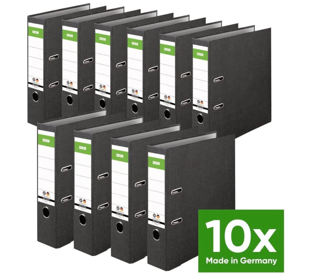 DINOR Ordner Recycling 10er Pack – 26% Rabatt
