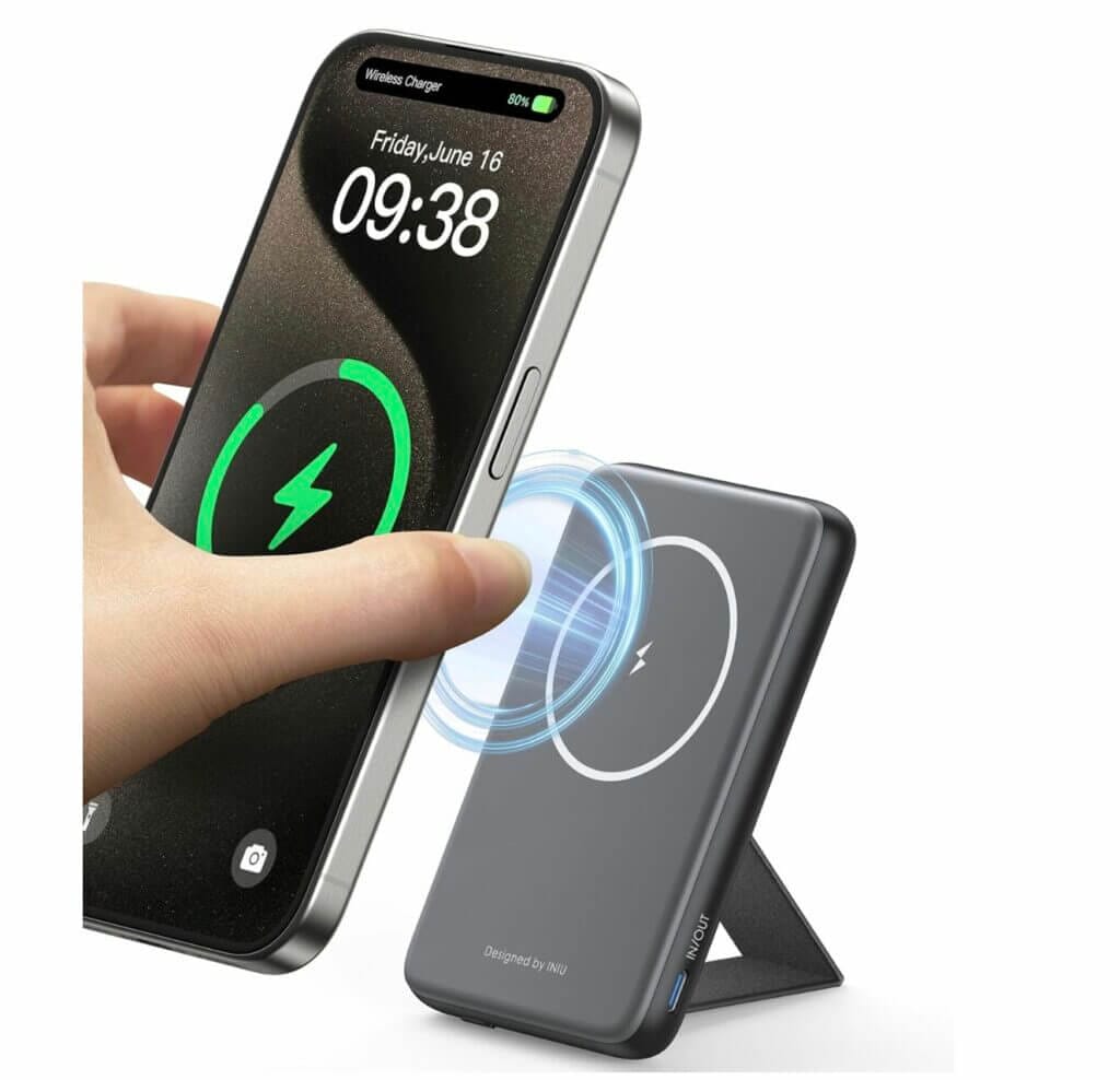 INIU Power Bank mit Telefonständer – 55% Rabatt