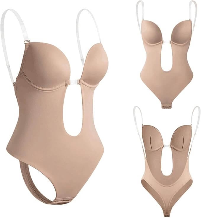 Rückenfreier Damen Bodysuit – 50% Rabatt