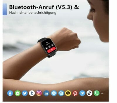 Bestelle jetzt die Smartwatch für Herren und erlebe, wie sie deinen Alltag bereichert.