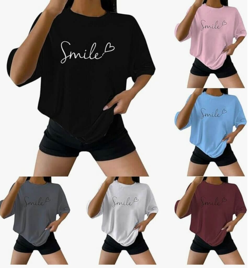 T-Shirt für Damen – 50% Rabatt