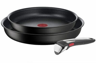 Tefal L39591 Ingenio Unlimited Set: Antihaft, stapelbar, induktionsgeeignet, mit Thermo-Signal, abnehmbarer Griff.