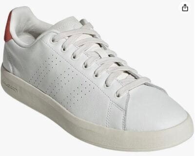 adidas Herren Advantage Premium Leather Shoes: Stilvoll, bequem und langlebig mit Cloudfoam-Dämpfung und Lederoberfläche.