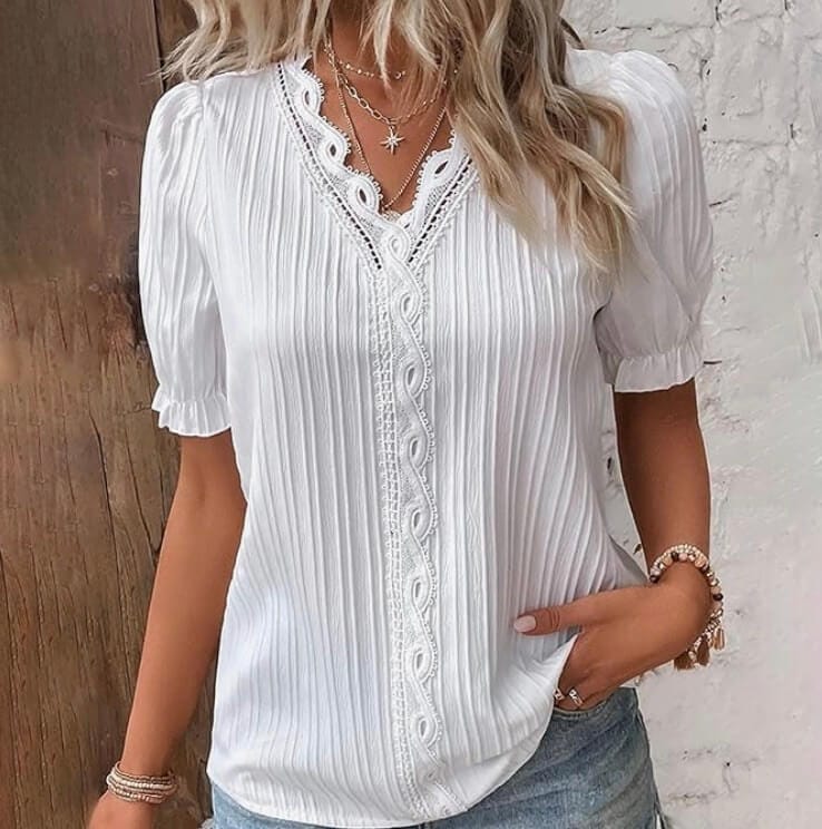 Sommerliche Damen Bluse – 50% Rabatt