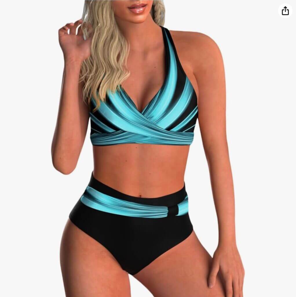 Errcom Damen Zweiteiliger Badeanzug – 60% Rabatt