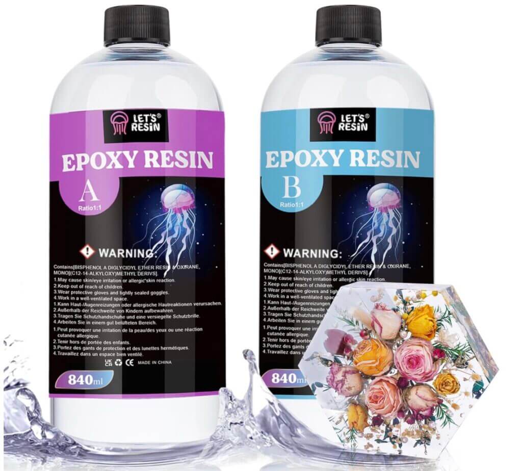 Epoxidharz mit Härter – 50% Rabatt