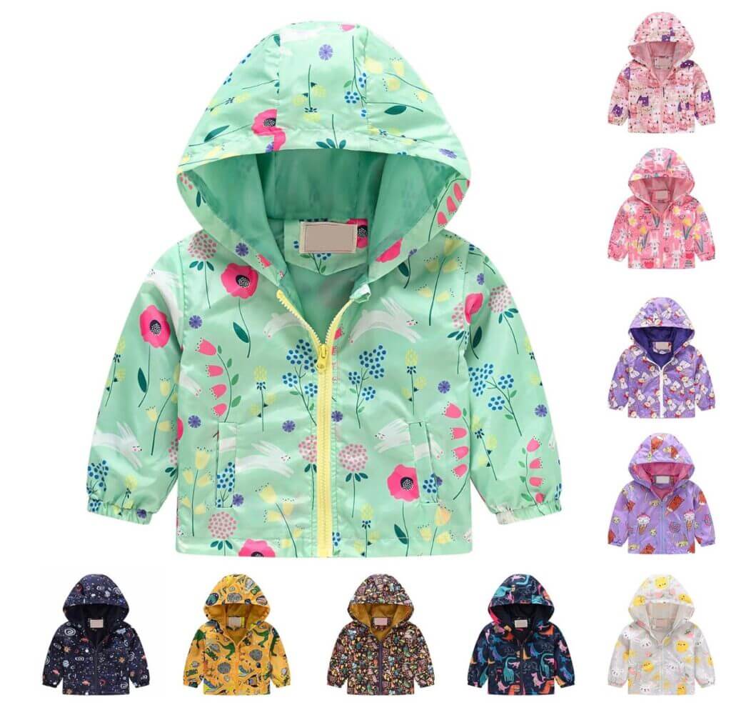 XINYUNZU Kinder Regenjacke – 70% Rabatt