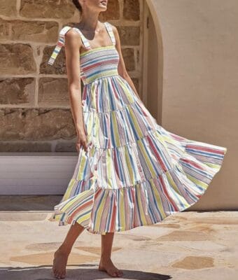 Buntes Kleid 