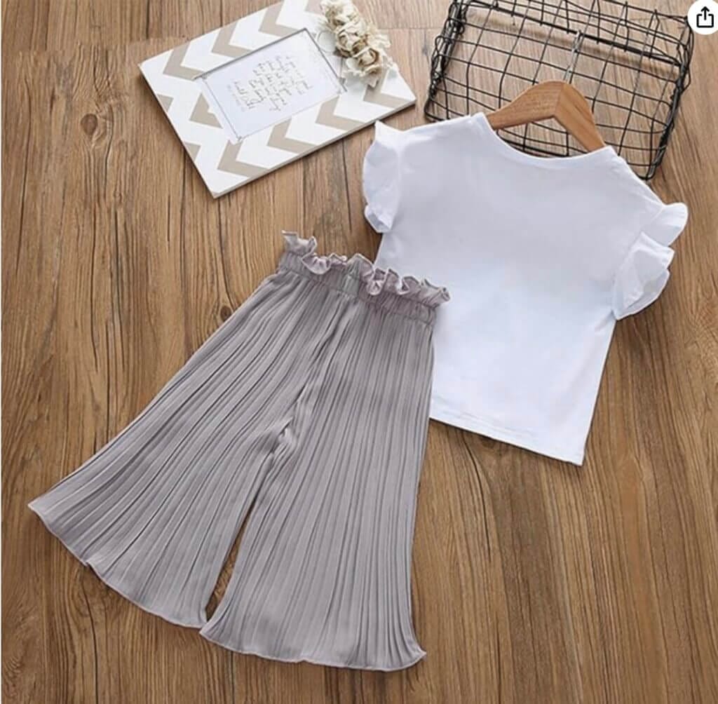 Modaworld Mädchen Hosenanzug in vielen Farben und Designs – 50% Rabatt