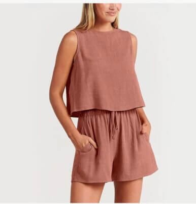 Set mit Tank Top und Shorts