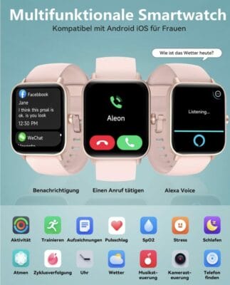 smartwatch fuer Damen 2