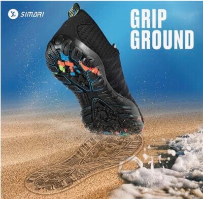 Sohlenansicht, Wasser, Schuhe