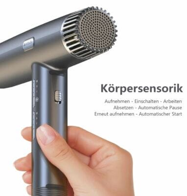 Bestauty Profi-Haartrockner: leise, langlebig, energieeffizient. Mit 12 Modi und intelligenter Reinigung für perfektes Styling.