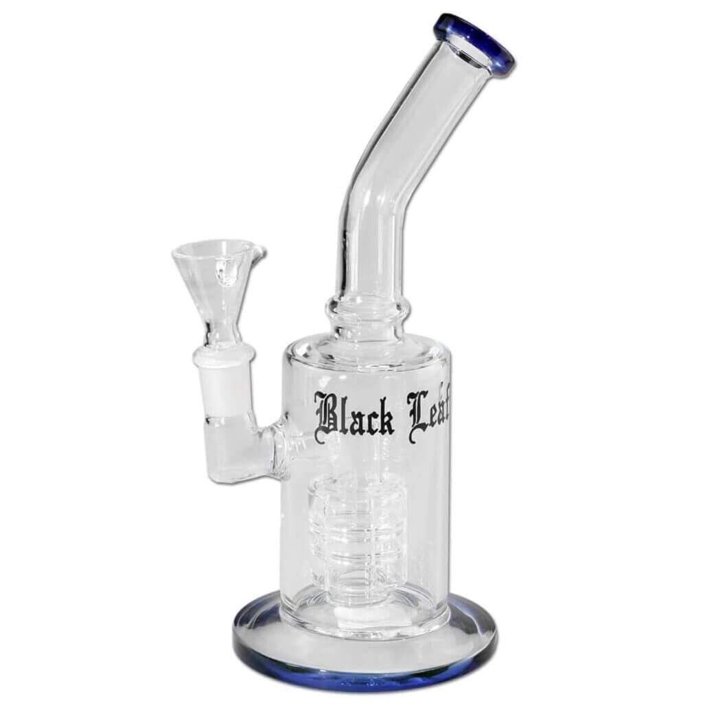Black Leaf Glasbong mit Trommelperkolator – 36% Rabatt