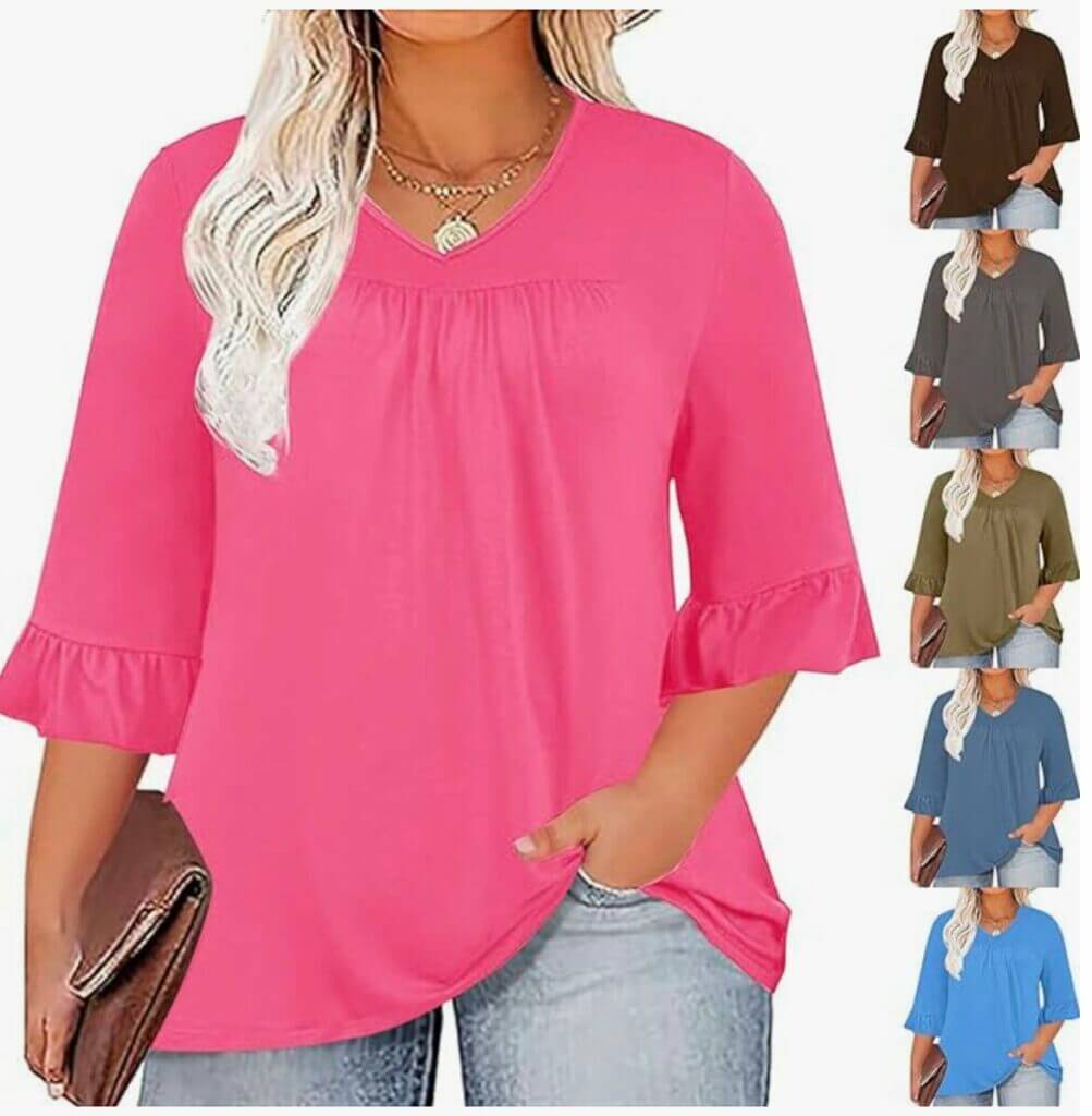 KODMNSW Damen Blusenshirt – 60% Rabatt