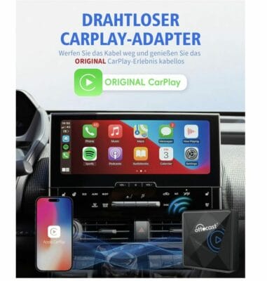 Mit diesem Adapter machst Du jede Autofahrt angenehmer und effizienter. 