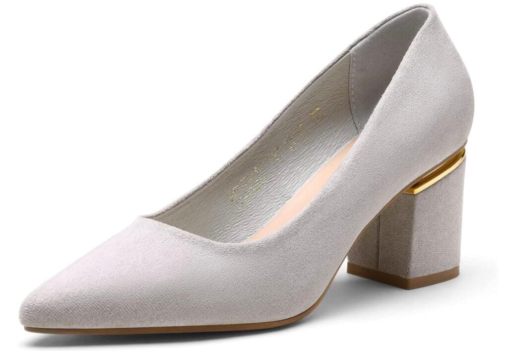 DREAM PAIRS Damen Pumps Grau – 60% Rabatt